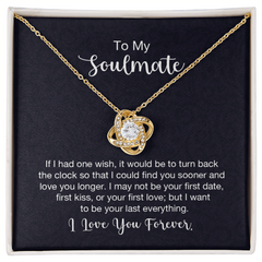 The Soulmate Necklace - For The One Who Feels Like Home