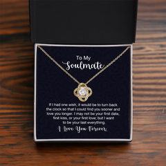 The Soulmate Necklace - For The One Who Feels Like Home