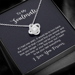 The Soulmate Necklace - For The One Who Feels Like Home