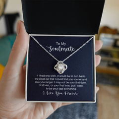The Soulmate Necklace - For The One Who Feels Like Home