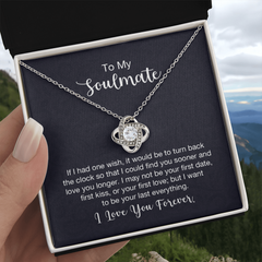 The Soulmate Necklace - For The One Who Feels Like Home