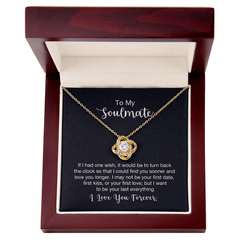 The Soulmate Necklace - For The One Who Feels Like Home