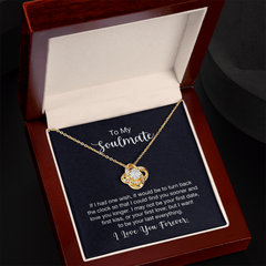 The Soulmate Necklace - For The One Who Feels Like Home