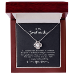The Soulmate Necklace - For The One Who Feels Like Home