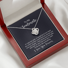 The Soulmate Necklace - For The One Who Feels Like Home
